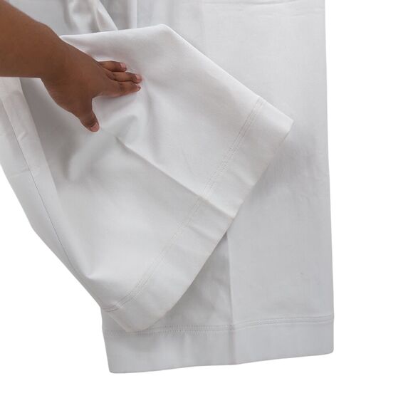 Spanx Women 2x Plus On The Go Cropped Wide Leg Pants Classic White 20479R FLAWS - Picture 12 of 12